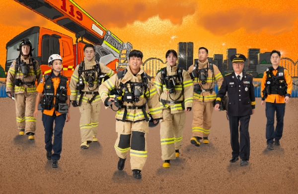 S.A.V.E.캘린더 제작에 참여한 8명의 소방관