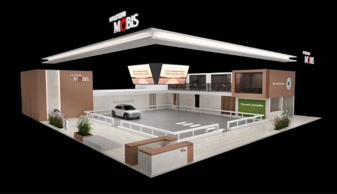 CES 부스 조감도 / 사진=현대모비스 제공