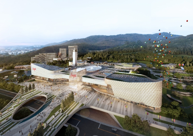 그랜드 스타필드 광주 조감도. / 이미지=신세계프라퍼티 제공