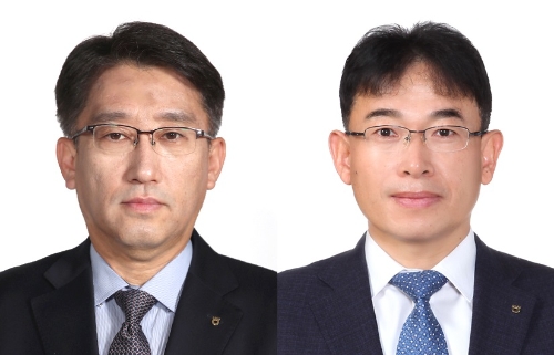 (왼쪽부터) 서국동 대표이사, 오세윤 대표이사 / 사진=농협금융지주 제공