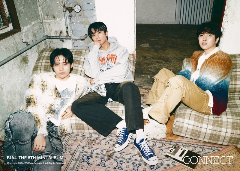 B1A4, 첫 콘셉트 포토와 필름 공개…레트로 감성 물씬