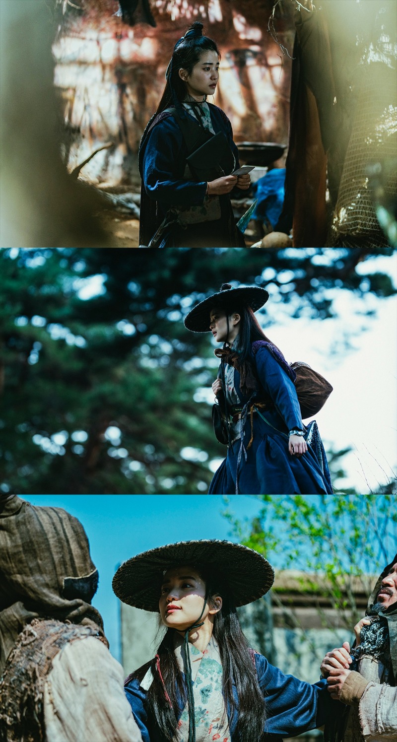 ‘외계+인’ 2부 김태리, 미공개 스틸 공개…다채로운 표정으로 ‘궁금증 UP’