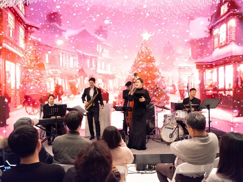 제주 더 시에나리조트, 크리스마스 파티 성료… “째즈 공연‧다금바리 디너‧풀빌라 경품까지”