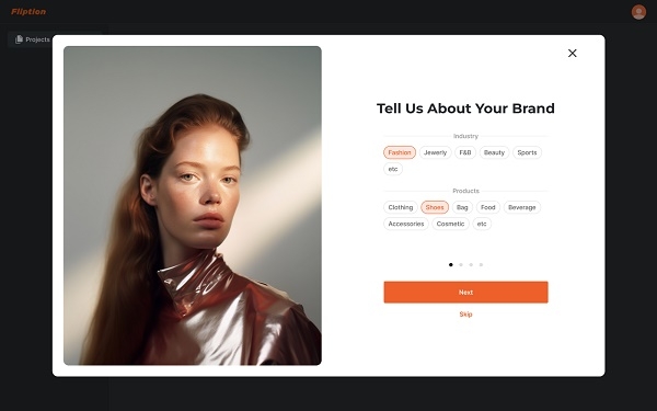 플립션, AI를 활용한 가상모델 콘텐츠 제작 서비스 론칭