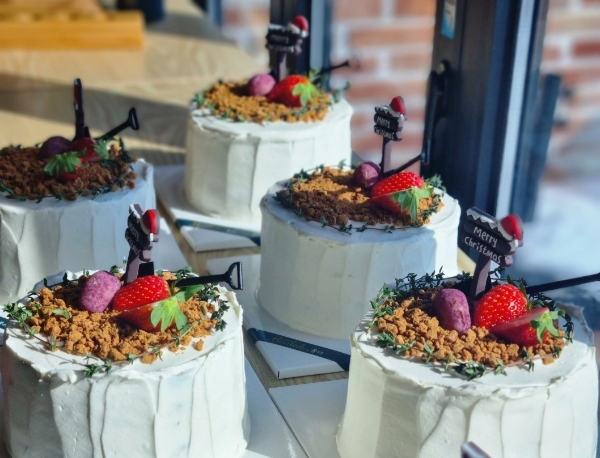 뷸라 크리스마스 케이크 / 사진=무안군 제공