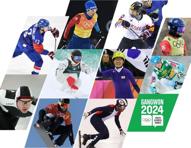 강원 2024 롤모델선수(사진=국제올림픽위원회 제공)