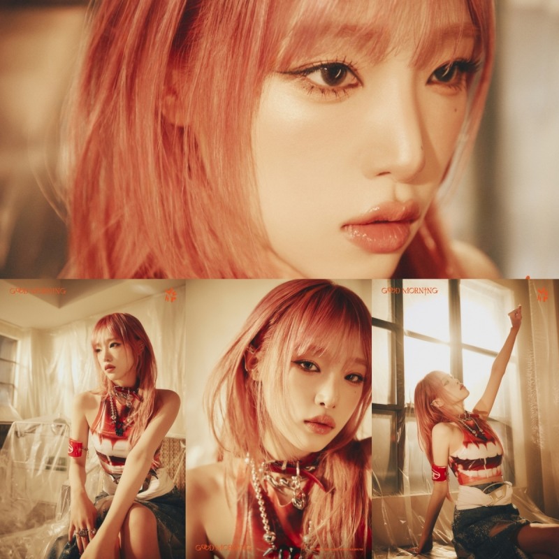 최예나, 신보 'GOOD MORNING' 콘셉트 포토 공개 완료…‘다채로운 비주얼’