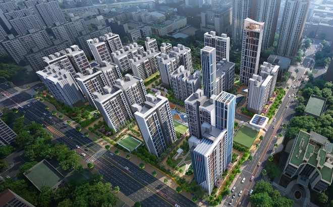 안양 평촌 공작부영아파트 리모델링 사업 조감도 / 사진=현대엔지니어링 제공