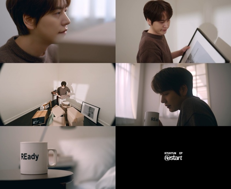 규현, EP ‘Restart’ 콘셉트 필름 공개…'차분+감성' 무드 눈길