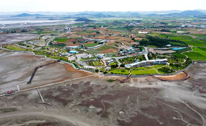 무안황토갯벌랜드 전경 (사진제공 = 무안군)