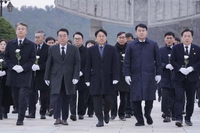 신년맞이 합동참배 / 사진=광주시 제공