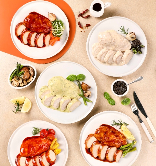 허닭프렌즈, 네네치킨 협업 ‘소스 닭가슴살’ 5종 론칭