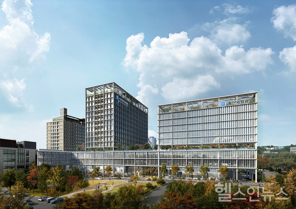 아주대병원‘신관’‘첨단의학관’조감도