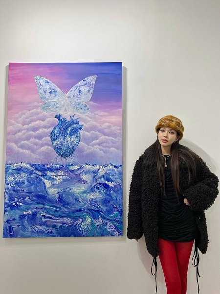 레페리 뷰티 크리에이터 헤이즐, 뉴욕 케이트 오픈 갤러리에서 개인전 성료