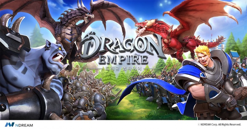엔드림, 전략 게임 신작 '드래곤 엠파이어' 17일 글로벌 출시