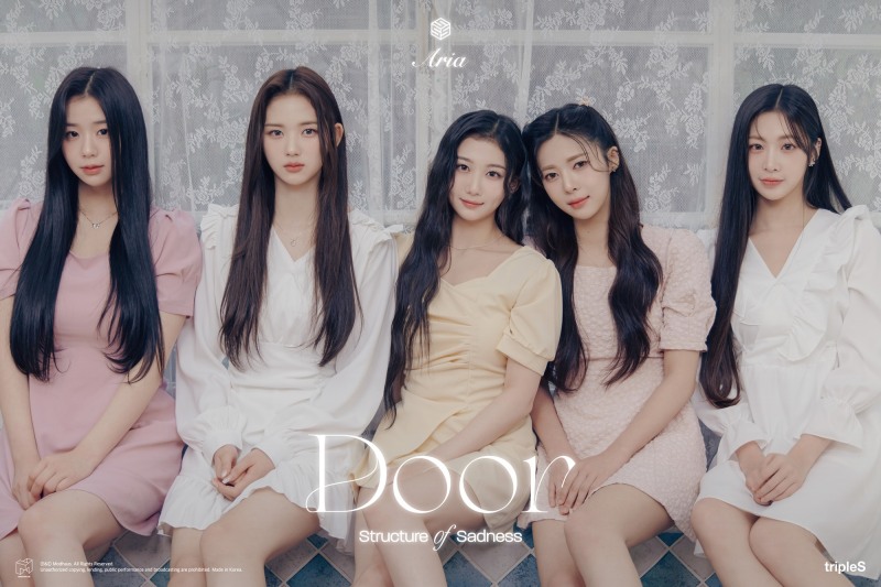 트리플에스 아리아, ‘도어’ 단체 콘셉트 오픈…'빛나는 감성'이 찾아온다