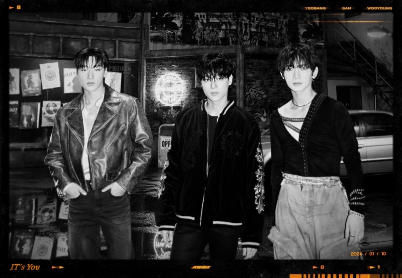 에이티즈 여상X산X우영, ‘잇츠 유(IT’s You)’ 티저 이미지 공개…매혹적인 흑백 무드