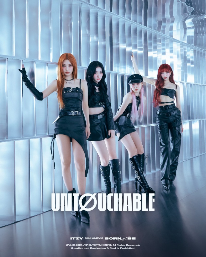 ITZY, 새 미니 앨범 'BORN TO BE'로 월드와이드 아이튠즈 앨범 차트 1위…'UNTOUCHABLE' 뮤직비디오도 인기몰이