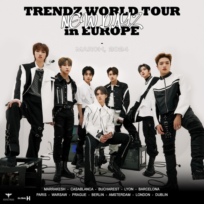 트렌드지, 유럽 팬들과 첫 만남…3월 7일부터 월드투어로 총 10개국 순회