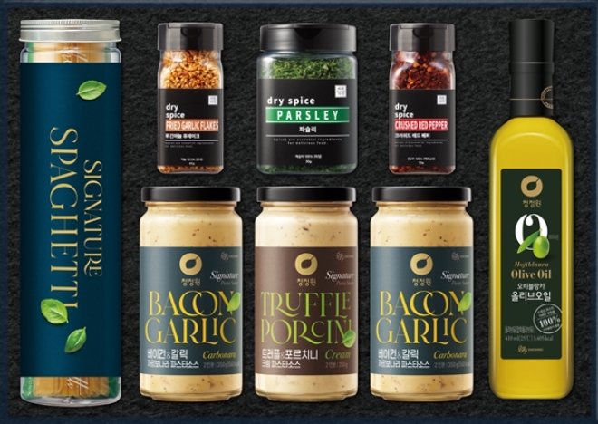 대상 청정원 시그니처파스타 세트 / 사진=대상 제공