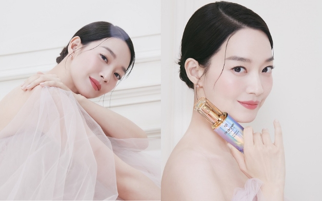 사진: 끌레드뽀 보떼(clé de peau beauté), 아시아 앰버서더 신민아