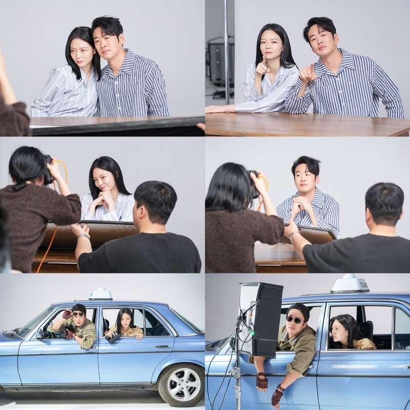 ‘LTNS’ 이솜&안재홍, 포스터 촬영 비하인드 컷 공개…눈길 끄는 사랑스러운 케미