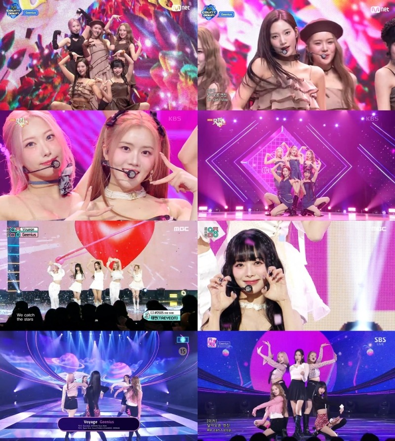 지니어스, 데뷔곡 'Voyage' 2주차 활동 성료…‘완벽 퍼포먼스+비주얼’ 무한 가능성 입증