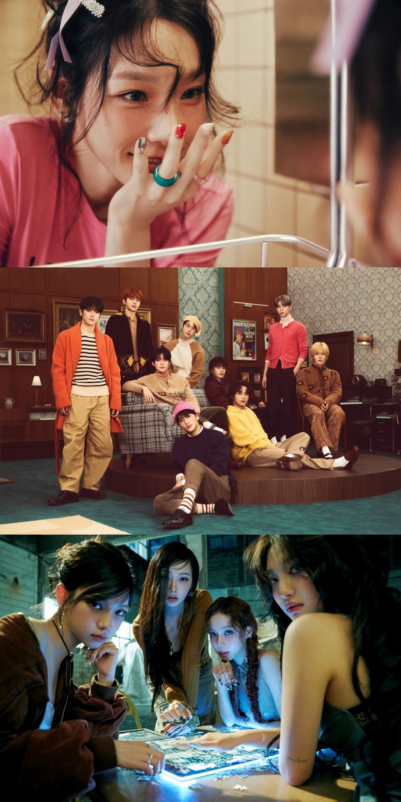 2024년에도 이어지는 막강 SM 파워…에스파 트리플 크라운→NCT 127 2주 연속 1위+태연 ‘롱런 행진’