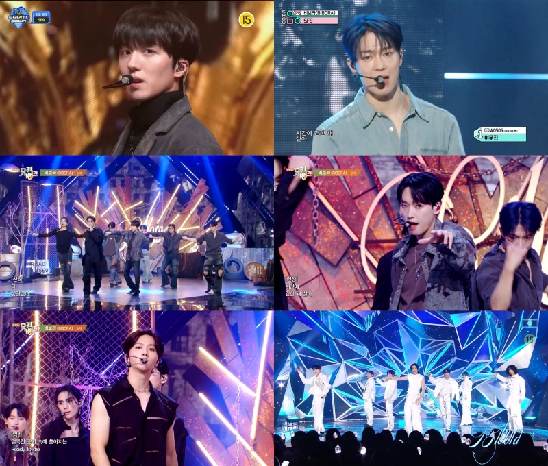 SF9, 신곡 ‘비보라 (BIBORA)’ 음악방송 활동 성공적 마무리…‘노련미로 장악’