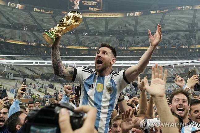 사진=FIFA 올해의 선수로 뽑힌 리오넬 메시 / 출처=연합뉴스