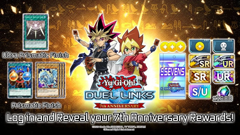 유희왕 듀얼 링크스, 글로벌 서비스 7주년 이벤트 진행
