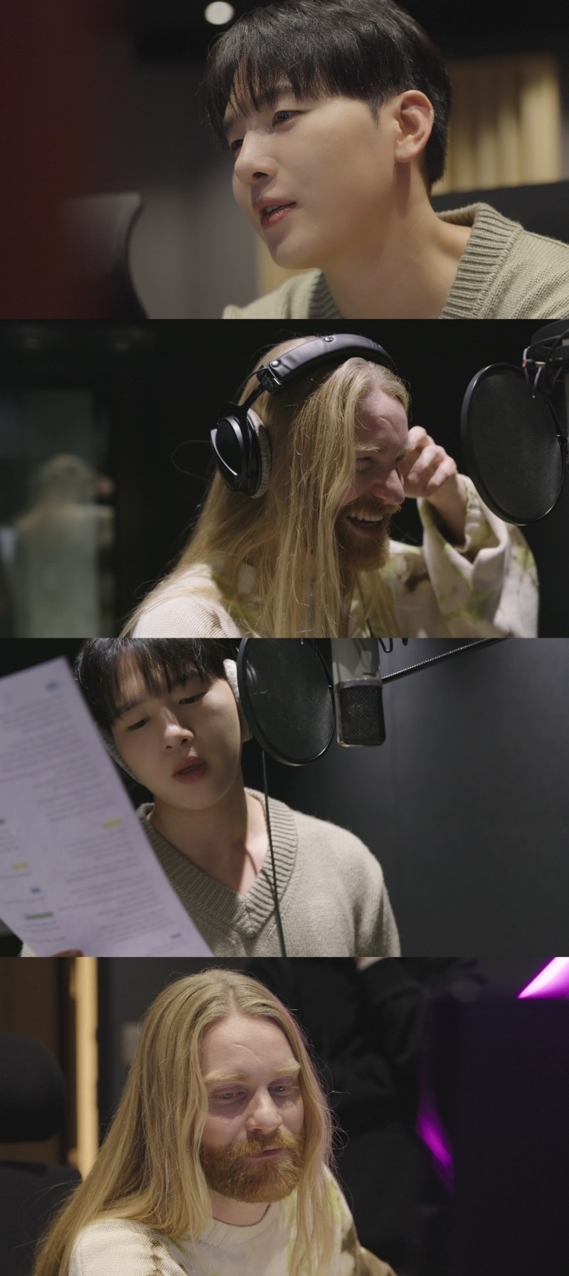 김민석 X 샘 라이더, ‘Back In Love’ 녹음 비화 공개→칭찬 오가는 화기애애 현장