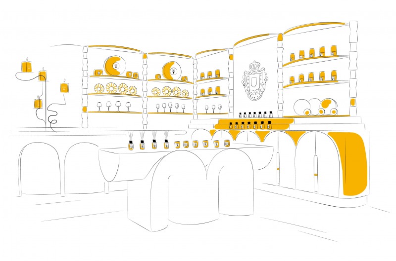 아쿠아 디 파르마, ‘옐로우 카페’ 18일 오픈