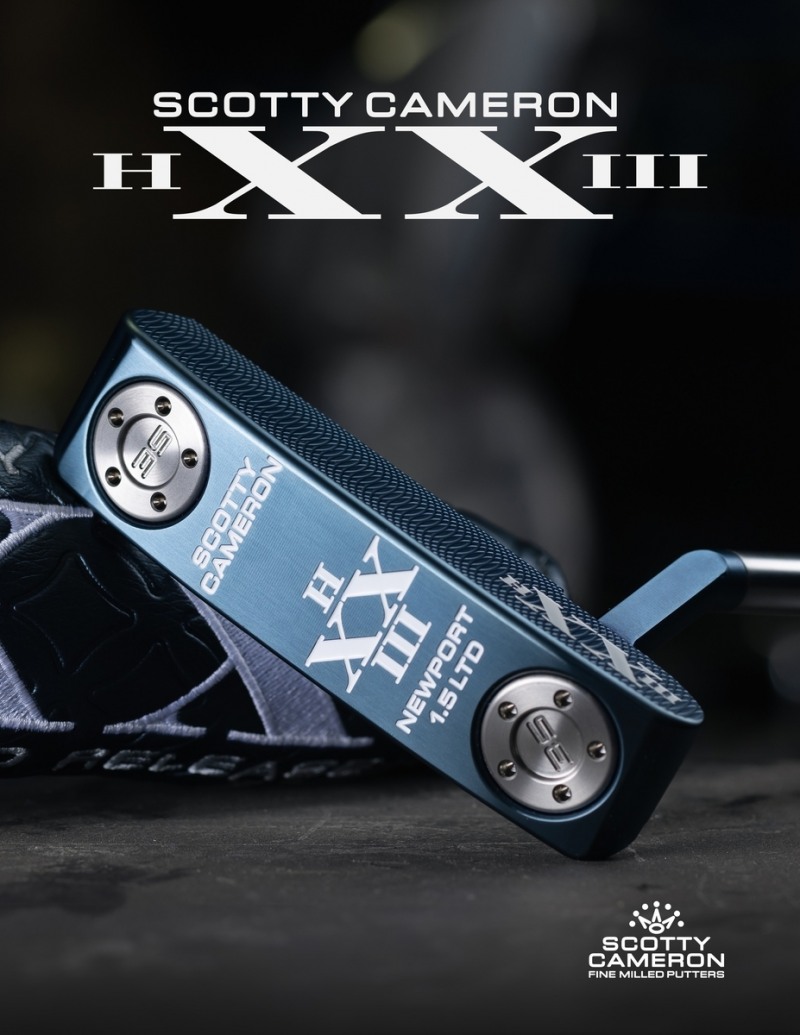 스카티 카메론의 한정판 퍼터 홀리데이 컬렉션 'HXXIII 뉴포트 1.5 LTD'