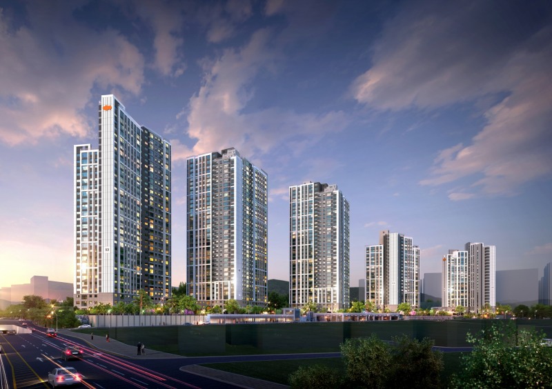 e편한세상 신곡 시그니처뷰 투시도 / 사진=DL건설 제공