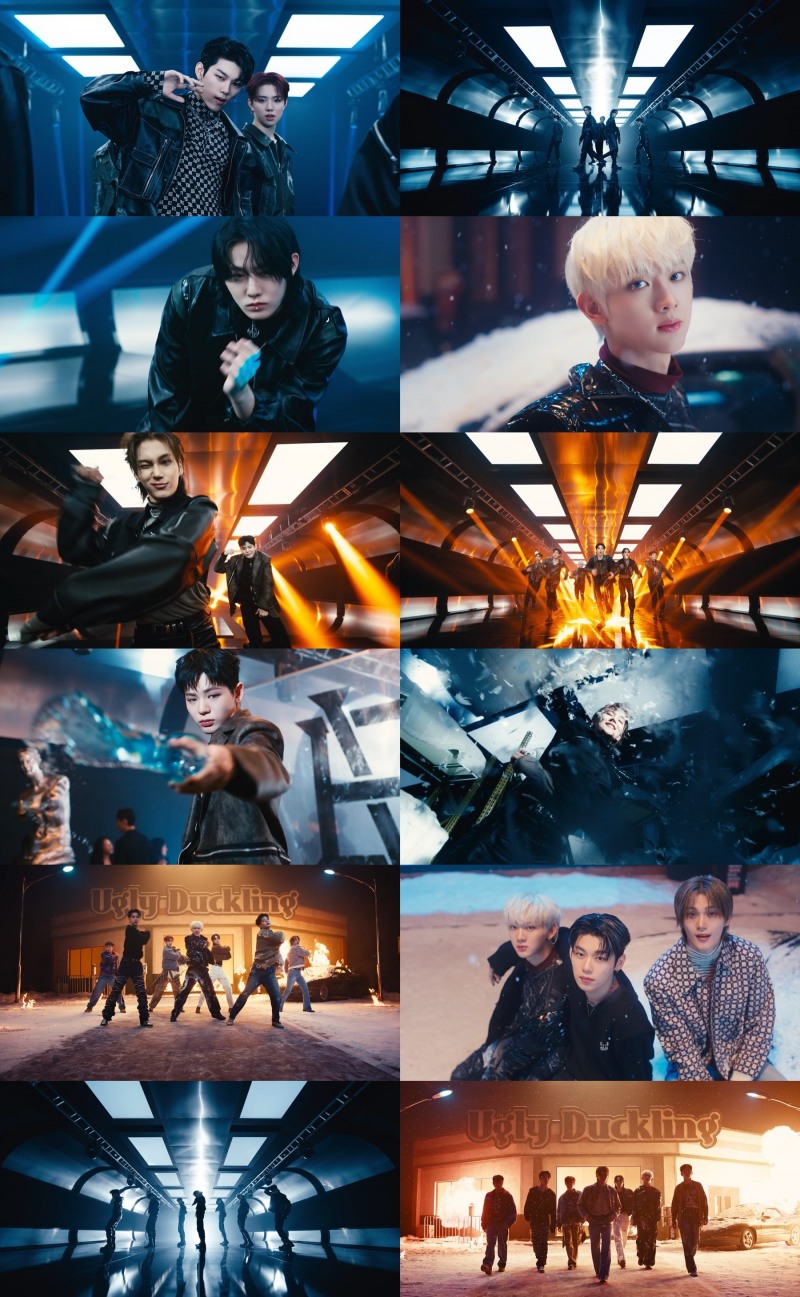 이븐(EVNNE), 타이틀곡 ’UGLY’ 뮤직비디오 티저 공개…파워풀한 칼군무 ‘기대감↑’