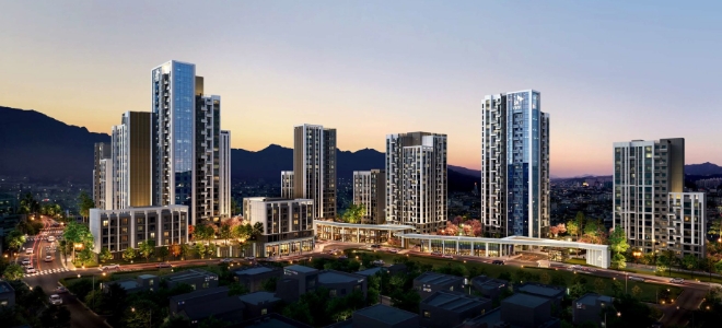 미아11구역 재개발정비사업 투시도 / 사진=SK에코플랜트 제공