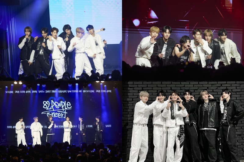 ‘공연형 아이돌’ 82MAJOR, 첫 단독 콘서트 성료…역동적 에너지 90분 ‘순삭’