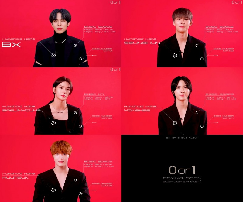CIX, 휴머노이드로 변신한 이유…신박한 콘셉트 '기대 UP'