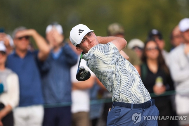 사진=아마추어로 PGA 투어에서 우승한 닉 던랩 / 출처=연합뉴스