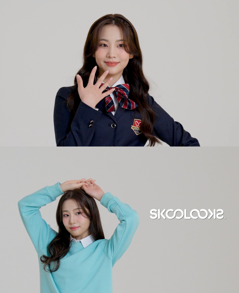 스쿨룩스, 소아린과 함께한 동복 화보 메이킹 필름 공개