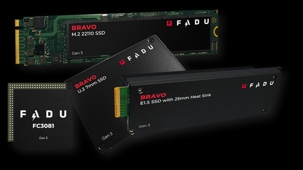 파두의 Gen3 SSD 콘트롤러 이미지(사진=파두)