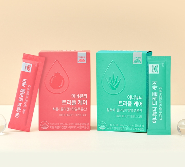 고려은단, 피부 기능성 원료 담은 이너뷰티 건강기능식품 출시