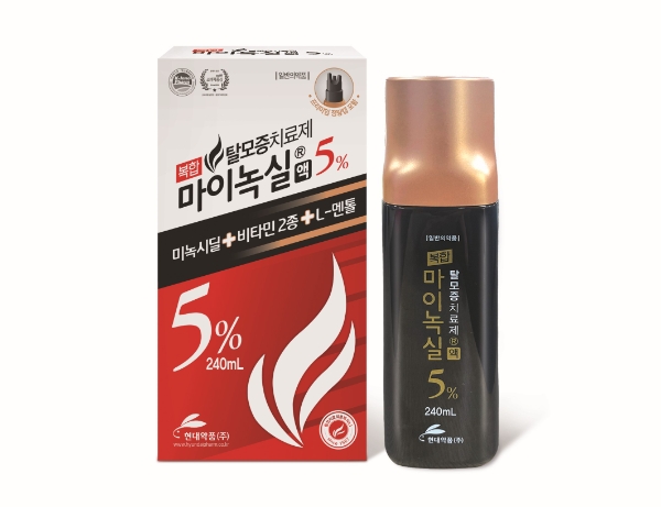 현대약품, 탈모증 치료제 ‘복합마이녹실액’ 리뉴얼 출시