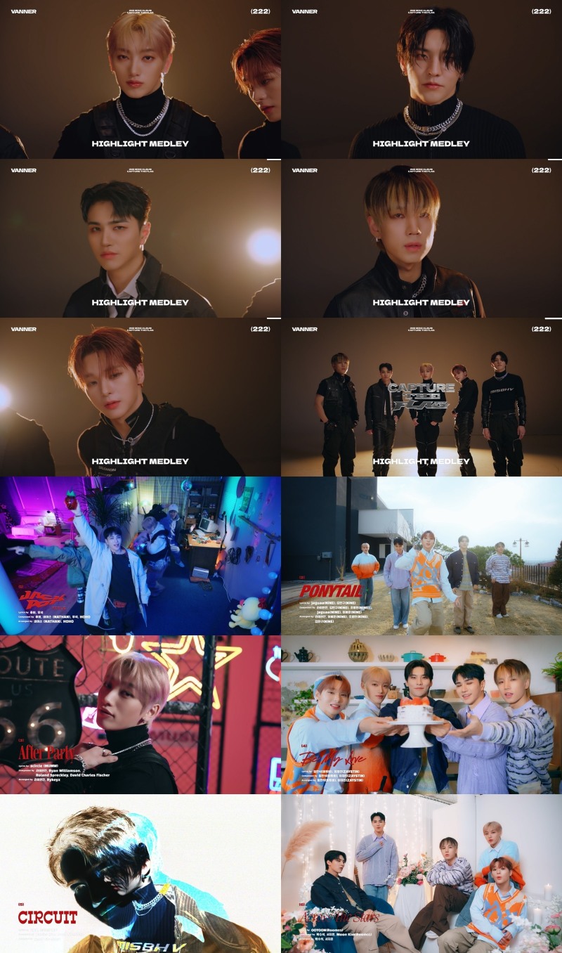 VANNER(배너), 미니 2집 하이라이트 메들리 공개…타이틀곡 ’JACKPOT’ 최초 공개