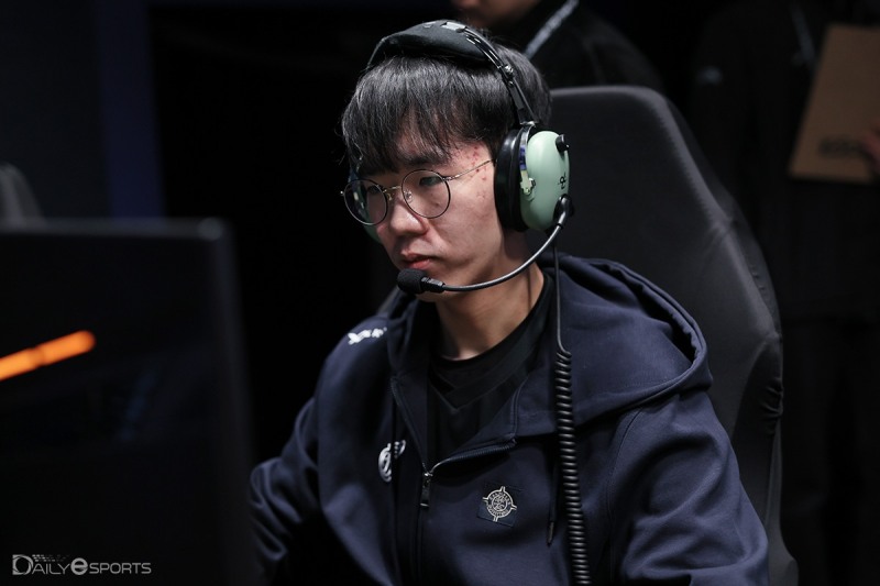 LCK CL에 출전한 광동 프릭스 '태윤' 김태윤.