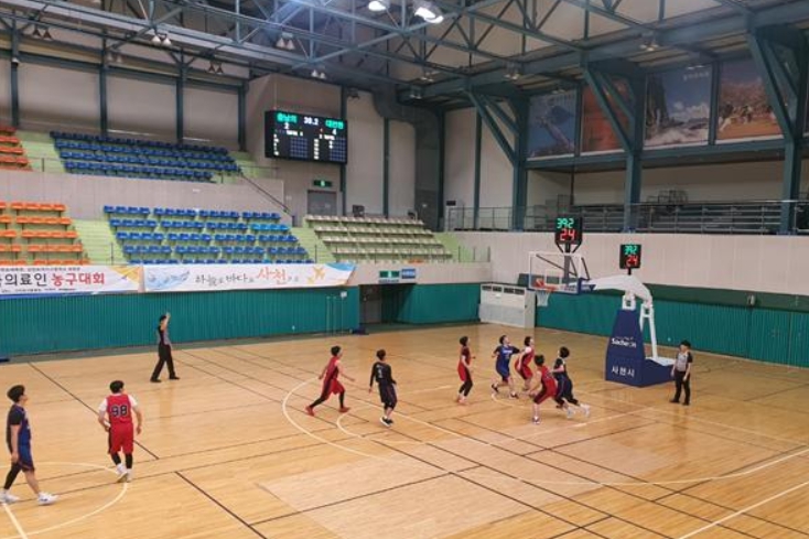 사진=제11회 사천시장배 전국의료인 농구대회