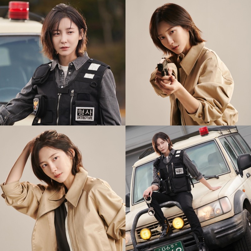첫 방송 D-1 ‘재벌X형사’ 박지현, ‘본투비 형사’ 독보적 아우라 담긴 포스터 비하인드 공개