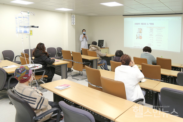 원자력병원유방암환자교육현장
