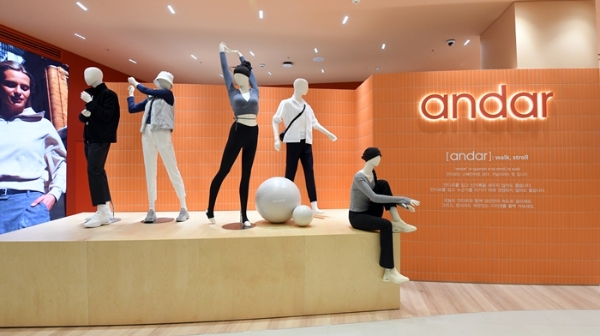 안다르 ‘스타필드 수원점’ 오픈...최대 규모 첫 특화 매장